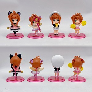 ฟิกเกอร์ซากุระ คิโนโมโตะ 8 แบบ วัสดุ PVC สำหรับตกแต่งเค้กหรือโมเดล - Product Image 2