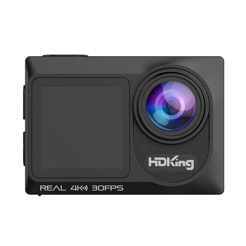 HDKing 360 Camera Wifi Waterproof Full Hd 1080p 60fps 4K Sport Touch Screen Monitors Video Action Camera for Bike