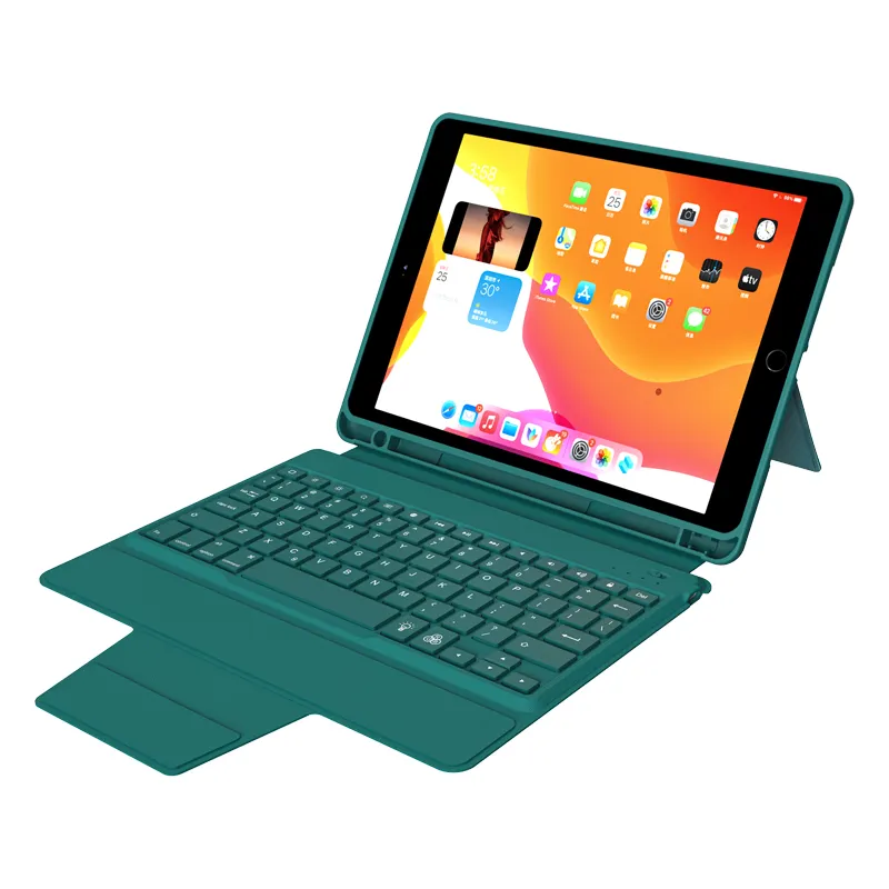 YiLing K128-1 Factory Wholesale case with wireless Keyboard for iPad air 10.5 inch iPad 10.2 inch 7/8/9th