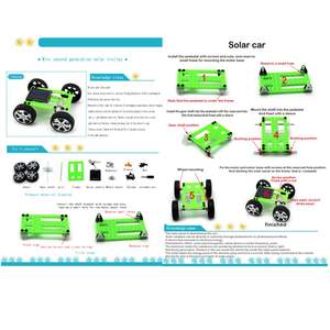 STEM Science DIY Mainan Kit Mobil Balap Mini Gerak Plastik Pendidikan untuk Siswa Anak Kelas - Product Image 6