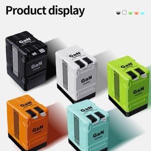 Cargador de Pared con Cable - Adaptador de Carga Rápida GaN de 20W con Cable Retráctil, Juego de Cargador de Viaje Universal - Product Image 4