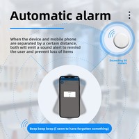 Traceur anti-perte compact avec batterie ultra-longue durée et localisation bidirectionnelle, appareil intelligent