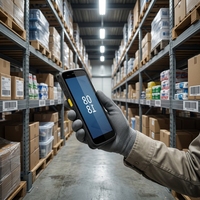 Terminal Inteligente Profesional IData T1 Pro, IP67 Resistente al Agua, Android 14 PDA con Pantalla de 5.5 Pulgadas y Batería Extraíble de 5000mAh
