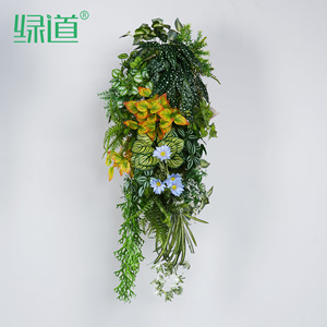 Décoration murale végétale artificielle Greenway, 100 cm, plantes en soie pour hôtels et restaurants - Product Image 3