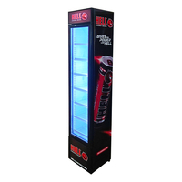 Réfrigérateur vertical commercial Oumeite 25-235L pour supermarché