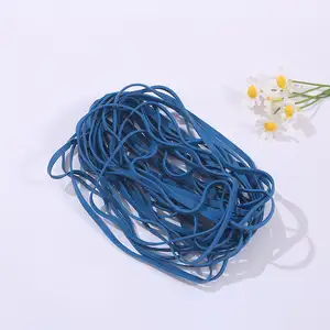 Custom Wide Durable Natural Rubber Bands / Extra Large Colorful Cheap Price Elastic Natural Rubber Band
