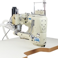 Nouvelle machine à coudre sans couture, coupe-fil automatique, épissureuse sans couture entièrement automatique, machine à coudre domestique à 4 aiguilles et 6 fils