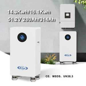 Eitai LiFePO4 pin quang điện 48 V 51.2 V 280ah 300ah 320ah tất cả trong một powerwall 51.2 Volt 15 kWh 16 kWh pin <span class=keywords><strong>lithium</strong></span> - Product Image 1