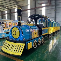 Train sans rails électrique pour enfants, attraction touristique, vente directe d'usine, centre commercial, parc d'attractions
