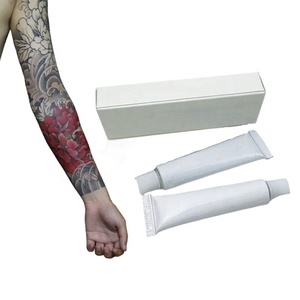 Crema de Alta Calidad para el Cuidado Previa al Tatuaje, Gel para Maquillaje Permanente, Cejas, Labios, Tatuajes Corporales, Crema Blanca 50G - Product Image 4