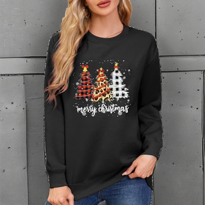 Sudadera con capucha extragrande y corte holgado para mujer, de mezcla de algodón transpirable, forrada, con estampado de letras en relieve y cremallera, ideal para otoño e invierno. - Product Image 2