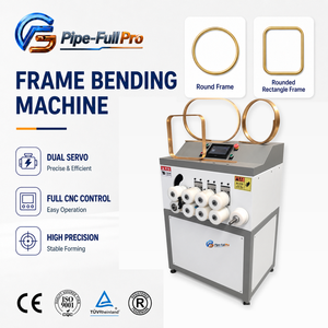 Máquina de Doblado de Perfiles CNC de Una Vía con Doble Servo para Doblado de Arco en Perfiles de Aluminio para Marcos de Puertas de Ducha y Fabricación de Marcos de Muros Cortina - Product Image 1