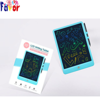 Tablette d'écriture éducative LCD colorée de 10 pouces, effaçable, réutilisable, bloc de dessin électronique en plastique, tableau à gribouiller pour tout-petits, CE