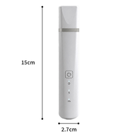 Lime à ongles électrique silencieuse et amortissante avec lumière LED pour chats et chiens