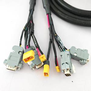 Sasis Kemudi Penggerak Empat Roda Pertanian dengan Kabel Daya Baterai dan Isolasi PTFE/Nylon untuk Penggunaan Mobil/Motor - Product Image 2