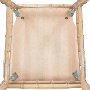 Chaise Chiavari blanche rustique avec finition vintage <span class=keywords><strong>pour</strong></span> mariage champêtre et événements de banquet shabby chic – Mobilier de réception - Product Image 6
