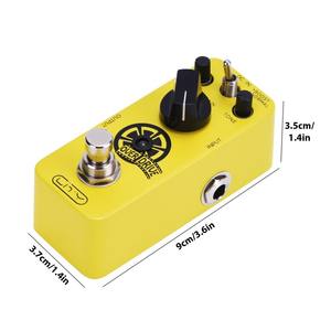 Lity Overdrive pedale per <span class=keywords><strong>chitarra</strong></span> Overdrive Mini pedale con 2 modalità di suono normale di amplificatore Combo valvola a tubo per G elettrico - Product Image 3