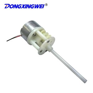 Motorreductor de CC Dongxingwei de 32 mm con imán permanente, motor eléctrico miniatura con montaje de brida para coches de juguete y productos para adultos - Product Image 4