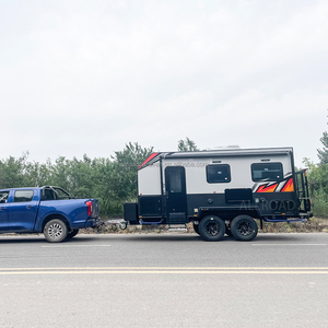 Nouveau design Overland Haute Qualité Hors Route Voyage Camper Remorque Caravane Avec Cadre De Moto - Product Image 3