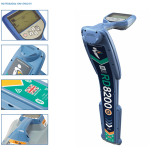 เครื่องตรวจจับท่อใต้ดิน Radiodetection SPX RD8200e TX10 แทนที่ RD7200 ด้วย TX-10 - Product Image 1