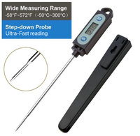 Thermomètre numérique à lecture instantanée pour viande, sonde étanche haute sensibilité, jauge de température pour cuisine, barbecue, fumoir