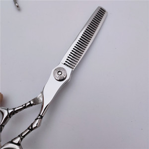 Professional <b>Hair</b> <b>Scissors</b> Flat Shears 17.5 Cm Stainless Steel Sharp Blade Long Handle Thinning <b>Scissors</b> For Stylist - Product Image 2