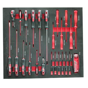 Discount,wholesale Price 8 Drawer Tool Box Trolley Cabinet Storage Tools DIY, Rollcab with <strong>Ball</strong> <strong>Bearing</strong> Runners, Red/Grey - Product Image 5