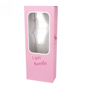 beautiful printed paper box with window for barbie doll packaging