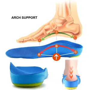 Semelles orthopédiques de correction de jambes d'arc de pied d'enfants pour le pied plat d'enfants