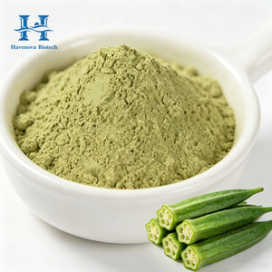 Havenova ผงกระเจี๊ยบแห้งแบบ100% ผงกระเจี๊ยบเขียวบริสุทธิ์เกรดอาหารแช่แข็ง - Product Image 3