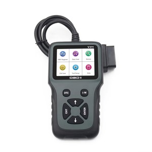 เครื่องมือตรวจสอบข้อบกพร่องเครื่องยนต์รถยนต์ OBD2 ภาษาอังกฤษ พร้อมรหัสรับประกัน 12 เดือน หน้าจอ LCD 24V ใช้ได้กับรถยนต์ทั่วไป V500 หน้าจอ 3.5 นิ้ว ให้ภาพคมชัด - Product Image 5