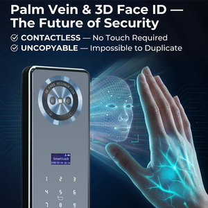 Sistema <span class=keywords><strong>de</strong></span> Entrada Inteligente Hiwink 2K con Cerradura <span class=keywords><strong>de</strong></span> Identificación Facial 3D, Intercomunicador con Video y WiFi, Compatible con Alexa y Google Home, Solución <span class=keywords><strong>de</strong></span> <span class=keywords><strong>Seguridad</strong></span> para Viviendas - Product Image 4