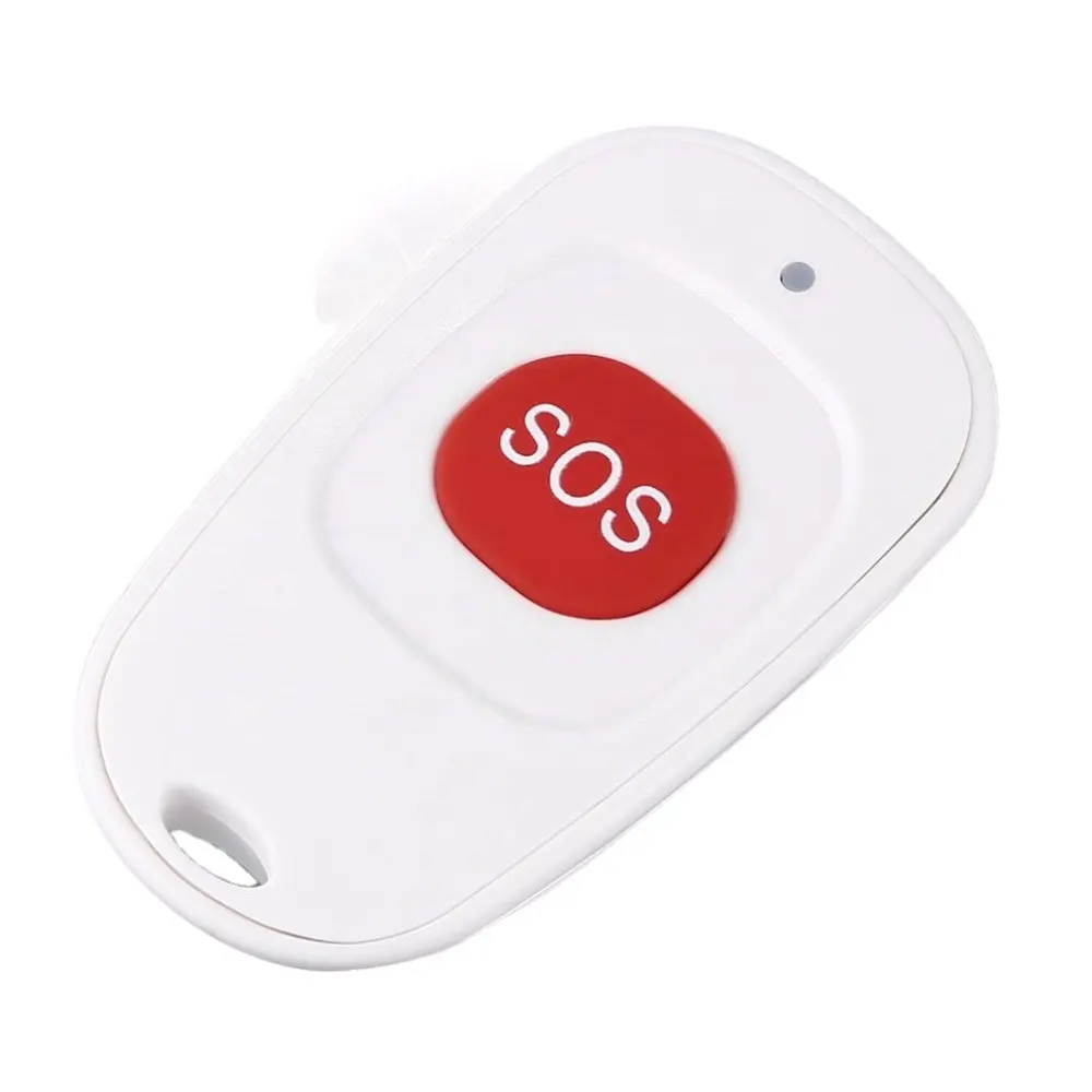 SOS Button Match Wrist Watch Home Care Wireless Caregiver Pager Vibration Doorbell for Elder People