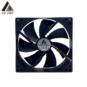 Yüksek akış 180*180*25mm dc fırçasız 12v24v48v 18025 eksenel endüstriyel soğutma fanı