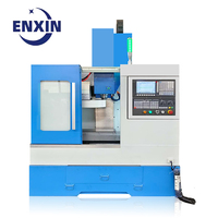 Máquina Fresadora CNC Vertical VMC300 de 3 Ejes, Centro de Mecanizado de Metales con Controlador CNC