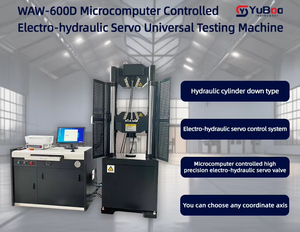 Máquina de Ensayo Universal WAW-600D 300kN para Pruebas de Tracción, Compresión y Flexión de Metales y Plásticos, Origen China, Soporte Personalizado - Product Image 2