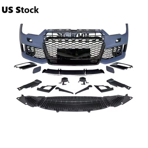 Livraison gratuite - Kit carrosserie pare-chocs avant style RS7 avec calandre pour Audi A7 S7 C7.5 2016 2017 2018 - Amélioration Facelift A7 C7.5 S7 - Product Image 2