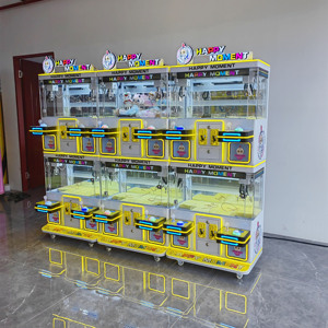 Nhà Máy Giá Rẻ Giá Thương Mại Trong Nhà Đồng Xu Hoạt Động Mini Claw Crane Máy Đồ Chơi Sang Trọng Quà Tặng Máy - Product Image 1