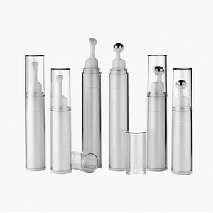 <span class=keywords><strong>New</strong></span> Chất lượng cao rỗng Mini CuộN bóng <span class=keywords><strong>container</strong></span> 5ml/10ml/12ml/15ml PP như UV không có không khí chai cho Kem mắt bao bì - Product Image 1