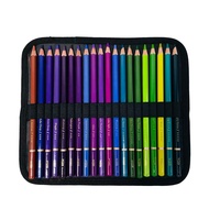 GF Offre spéciale 4.0mm plomb noyau épais 120pcs couleurs vibrantes crayon aquarelle personnalisé dans étui en nylon