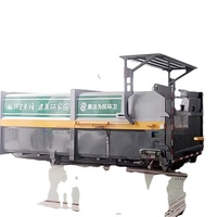 Station de compression horizontale à plateforme de transfert pour collecte de déchets - Compacteur d'ordures enterré pour parc et communauté, moteur 7.5W Yu Xi