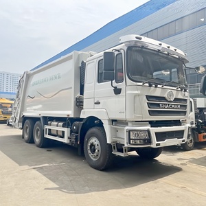 Camion compacteur de déchets Shacman 6X4 20CBM, camion à ordures à chargement arrière - Product Image 6