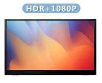 FHD 100% SRGB IPS Gaming Dual Screen 1080P HDR Portable Monitor 13.3-inch PC PS4 for Desktop