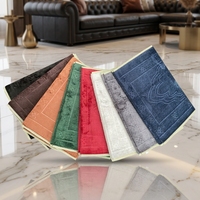 Tapis de prière islamique moderne pliable en flanelle antidérapant avec dossier et poche, mousse épaisse, idéal pour le voyage, personnalisable avec logo – Vente chaude