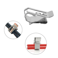 UISOLAR Clip de câble solaire en acier inoxydable personnalisé, clips de câble photovoltaïque pour modules PV, câble DC