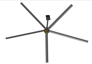 Ventilador Industrial Comercial de 7.3m (24 pies) HVLS, Ventilador de Techo Industrial de Ahorro de Energía con Motor de Accionamiento Directo - Product Image 2
