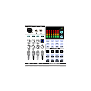 Tarjeta <span class=keywords><strong>de</strong></span> Sonido Profesional para Karaoke y Transmisión en Vivo, 2 Canales, Señal Analógica <span class=keywords><strong>de</strong></span> 3.5mm, <span class=keywords><strong>Grabación</strong></span> Móvil/Computadora, Transmisión en Vivo - Product Image 1