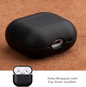 Étui Personnalisé en Cuir PU pour <span class=keywords><strong>Airpods</strong></span> 4, Housse de Protection en Cuir de Vachette Pleine Fleur pour <span class=keywords><strong>Airpods</strong></span> Pro <span class=keywords><strong>2</strong></span> - Product Image 4