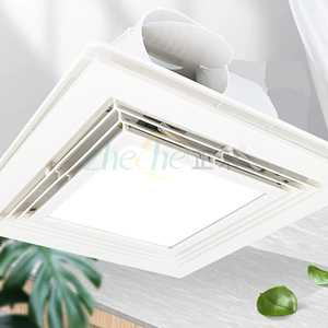 2 Trong 1 Trần Ống Ống Xả <span class=keywords><strong>Fan</strong></span> Hâm Mộ <span class=keywords><strong>250Mm</strong></span> Với Ánh Sáng 100% Đồng Động Cơ & Điều Khiển Cảm Ứng Mang Dầu 220V Nhiệm Vụ Nặng Nề Cho Phòng Tắm - Product Image 4