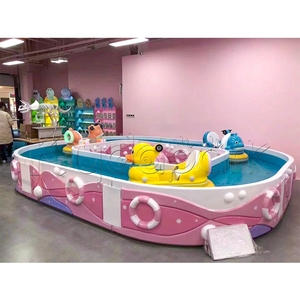 Indoor outdoor altro parco divertimenti strutture per parchi giochi prodotto deriva per bambini rafting waterway of indoor paradise - Product Image 6